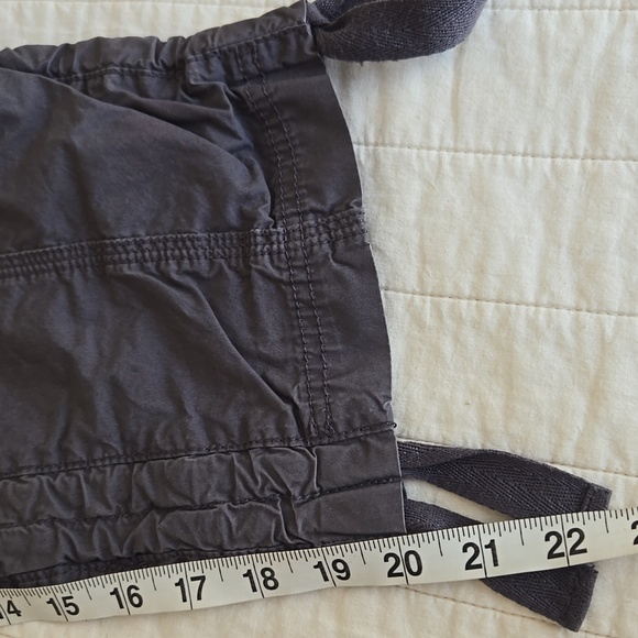 🤍 Calvin Klein Performance Poplin Capri Cargo Pants Women’s XS 100% Cotton - Picture 9 of 17